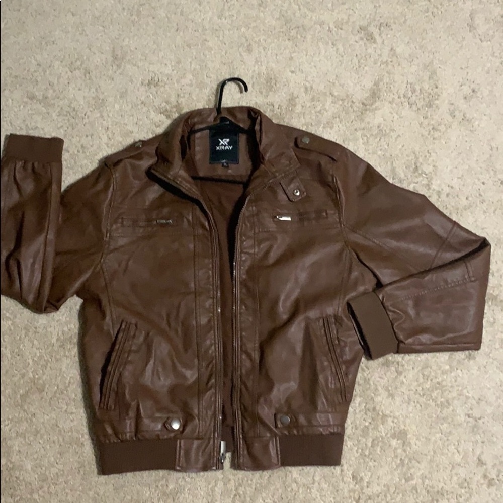 X-RAY JEANS Faux Leather Jacket